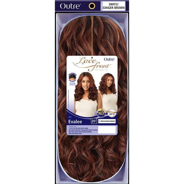 Outre Synthetic Swiss HD Lace Front Wig - EVALEE - Airhomei