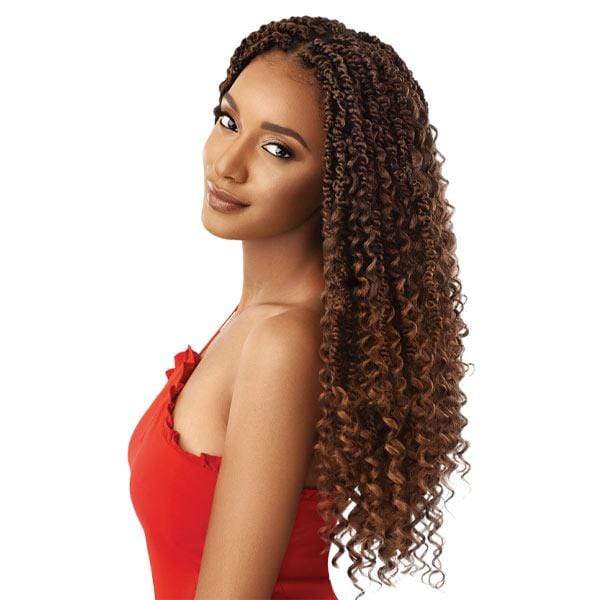 Outre X-Pression Twisted Up Crochet Braid - BOHO WAVY BOMB TWIST 20 - Airhomei