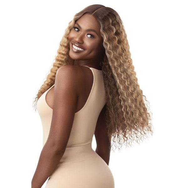 Outre Synthetic Swiss HD Lace Front Wig - SOLMINA - Airhomei