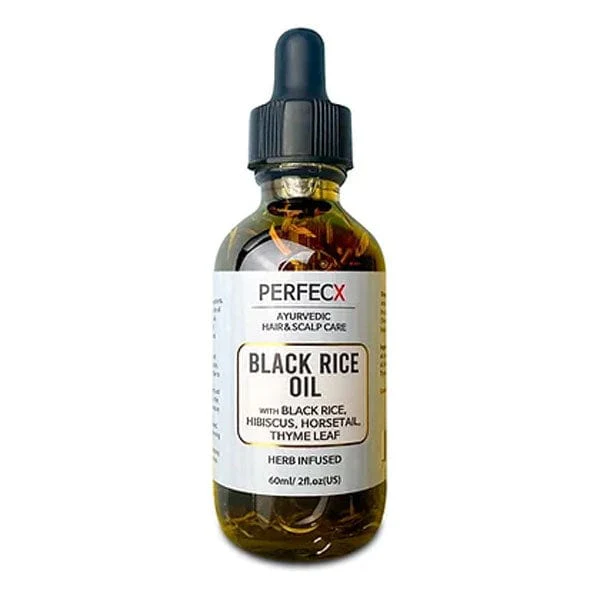 PERFECX [Herbal Infused, Ayurvedic] - BLACK RICE OIL - 2oz - (C) - Airhomei