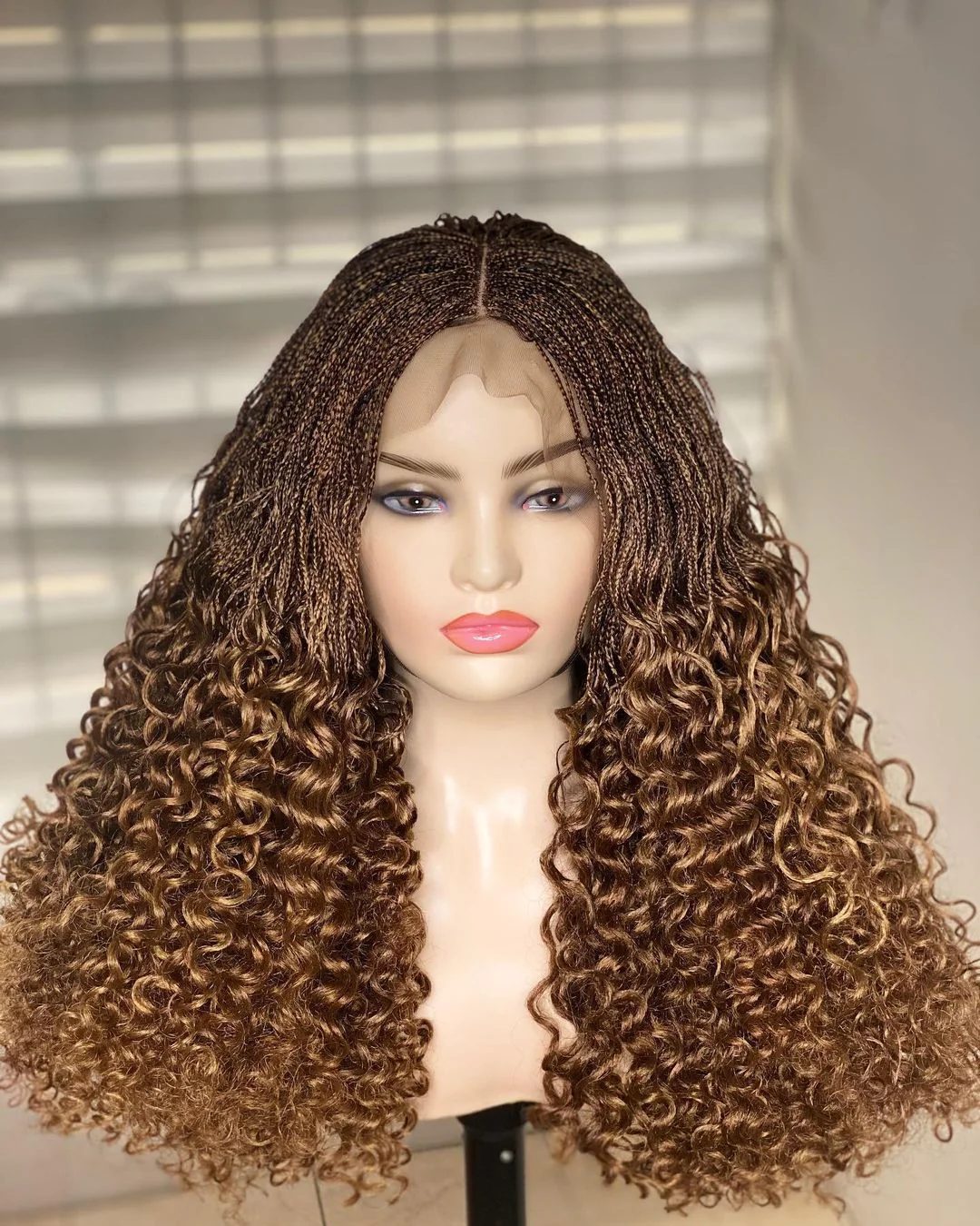 Kandy Micro Wig - Braided Wig with curls - Airhomei