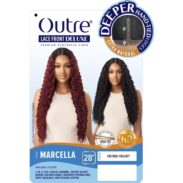 Outre Synthetic Hair HD Lace Front Deluxe Wig - MARCELLA - Airhomei