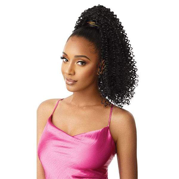Outre Pretty Quick Synthetic Wrap Ponytail - BOHEMIAN COILS 18