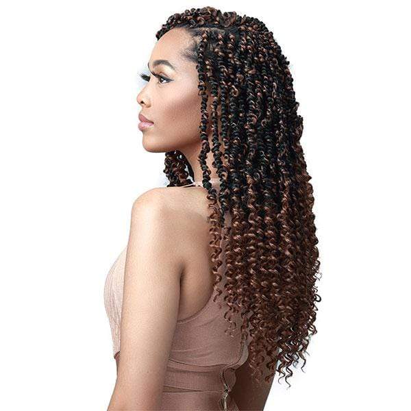 Bobbi Boss Synthetic Crochet Braid - 2X KNOTLESS PASSION TWIST 18 - Airhomei