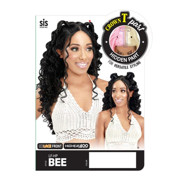 Zury Sis Synthetic Crown Part HD Lace Front Wig - LF HP BEE - Clearance - Airhomei