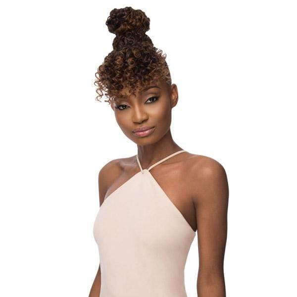 Outre Quick Synthetic Pony Bang X Bun- ESSIE - Clearance - Airhomei