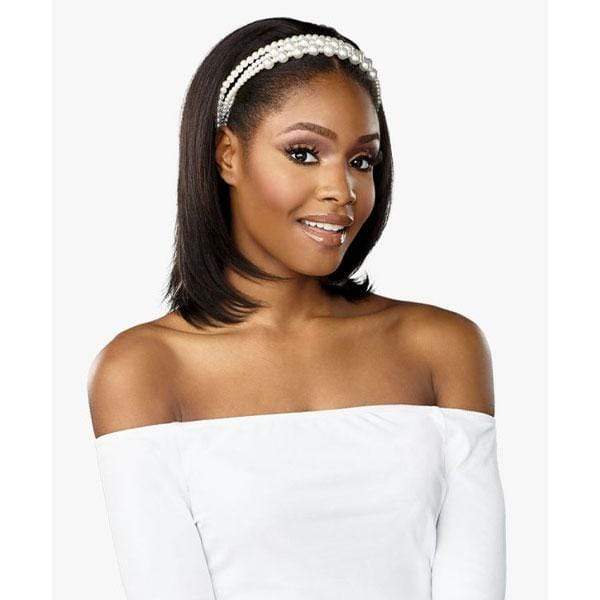 Sensationnel 100% Virgin Human Hair 10A Headband Wig - STRAIGHT 14