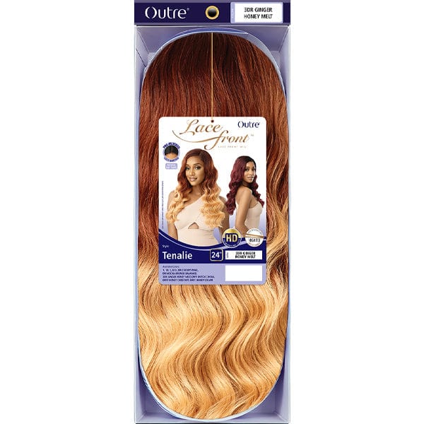 Outre Synthetic Swiss HD Lace Front Wig - TENALIE - Airhomei
