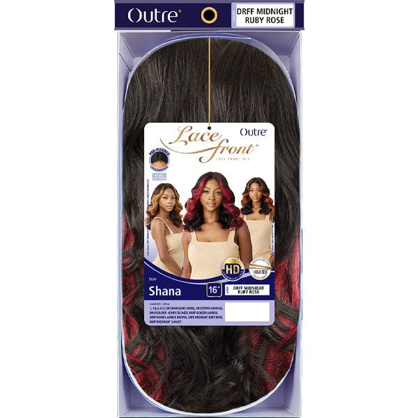 Outre Synthetic Swiss HD Lace Front Wig - SHANA - Airhomei