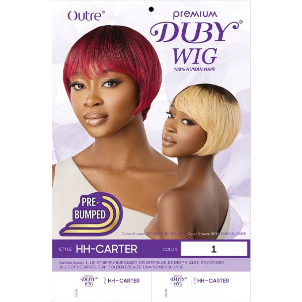 Outre 100% Human Hair Premium Duby Wig - CARTER - Airhomei
