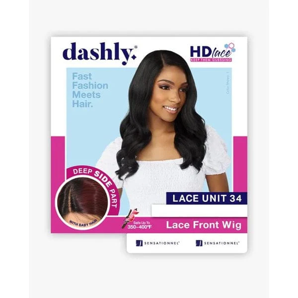 Sensationnel Synthetic Hair Dashly Lace Front Wig - LACE UNIT 34 - Airhomei