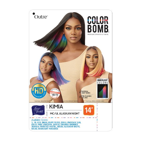 Outre Color Bomb Lace Front Wig - KIMIA - Airhomei