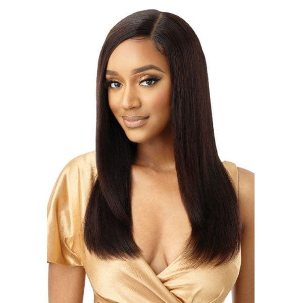 Outre Mytresses Gold Label 100% Human Hair Lace Front Wig - KENNA - Airhomei