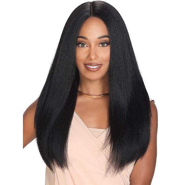 Zury Sis Prime Human Hair Natural Mix 4x4 Soft Swiss Lace Front Wig - PM FP LACE HAZEL - Clearance - Airhomei