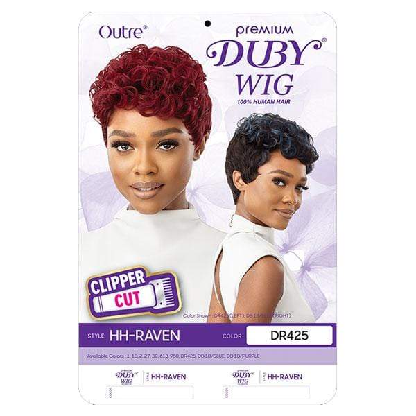 Outre 100% Human Hair Premium Duby Wig - RAVEN - Airhomei