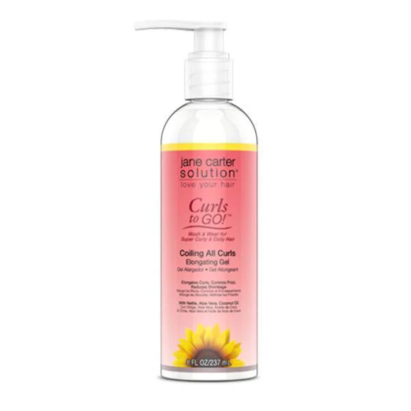 Jane Carter Solution Curls To Go - Coiling All Curls Elongating Gel 8 Fl oz - (C) - Airhomei