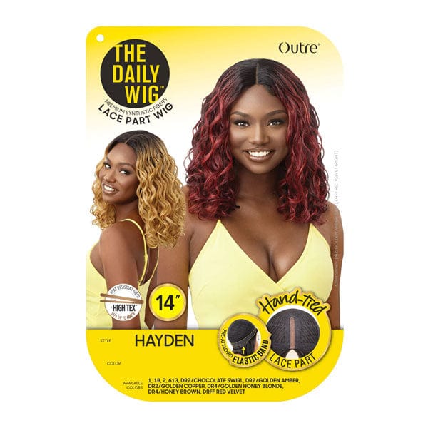 Outre The Daily Wig Synthetic Hair Lace Part Wig - HAYDEN - Airhomei