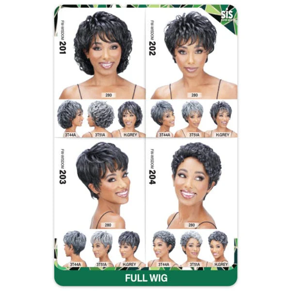 Zury Sis Synthetic Fiber Full Wig - FW WISDOM 203 - Airhomei
