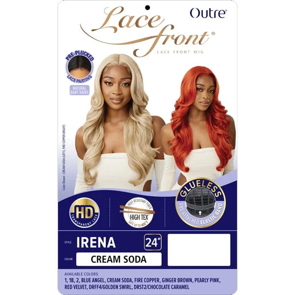 Outre Synthetic Swiss HD Lace Front Wig - IRENA - Airhomei
