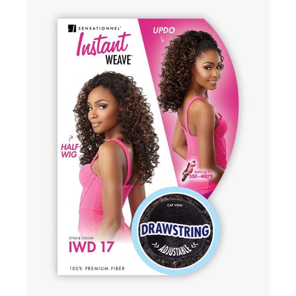 Sensationnel Synthetic Half Wig Instant Weave Drawstring Cap - IWD 17 - Airhomei