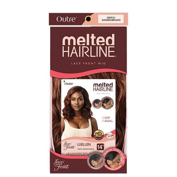 Outre Synthetic Melted Hairline HD Lace Front Wig - LUELLEN - Airhomei