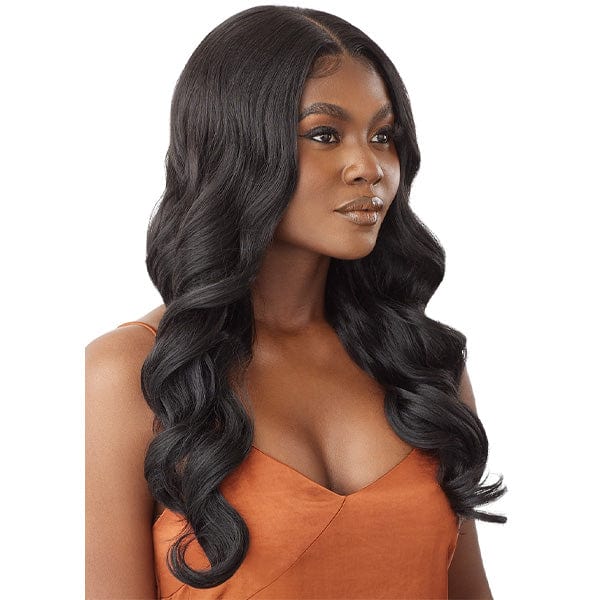 Outre Human Hair Blend 5x5 Lace Closure Wig - HHB BODY CURL 24