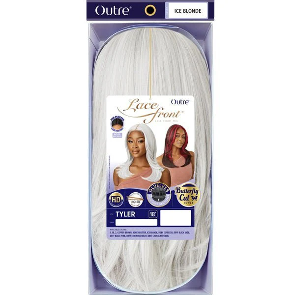 Outre Synthetic Swiss HD Lace Front Wig - TYLER - Airhomei