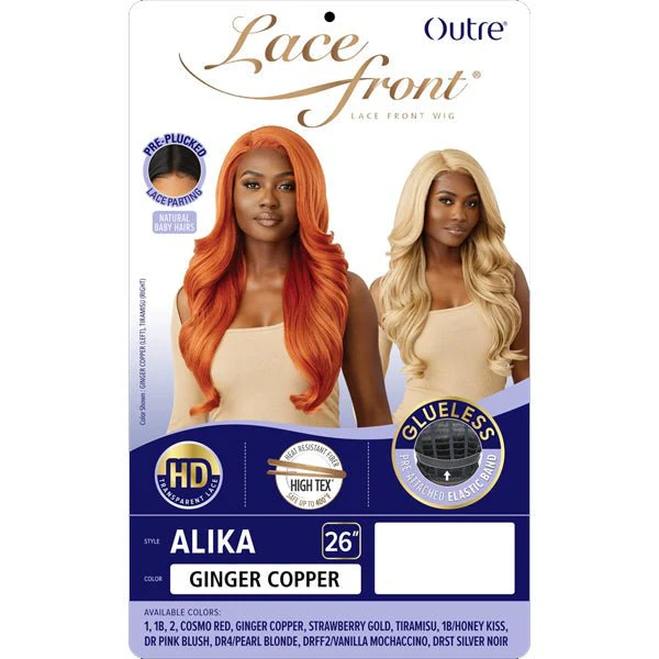 Outre Synthetic Swiss HD Lace Front Wig - ALIKA - Airhomei