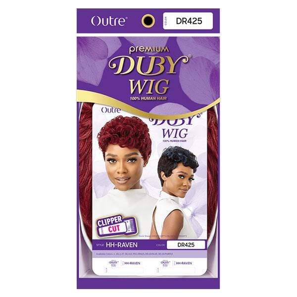 Outre 100% Human Hair Premium Duby Wig - RAVEN - Airhomei