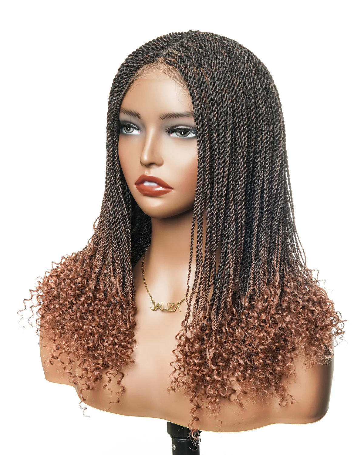Senegalese Mini Twist Braided Wig 14