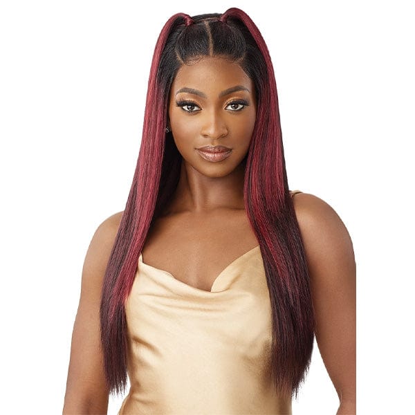 Outre Human Hair Blend 5x5 Lace Closure Wig - HHB YAKI STRAIGHT 26