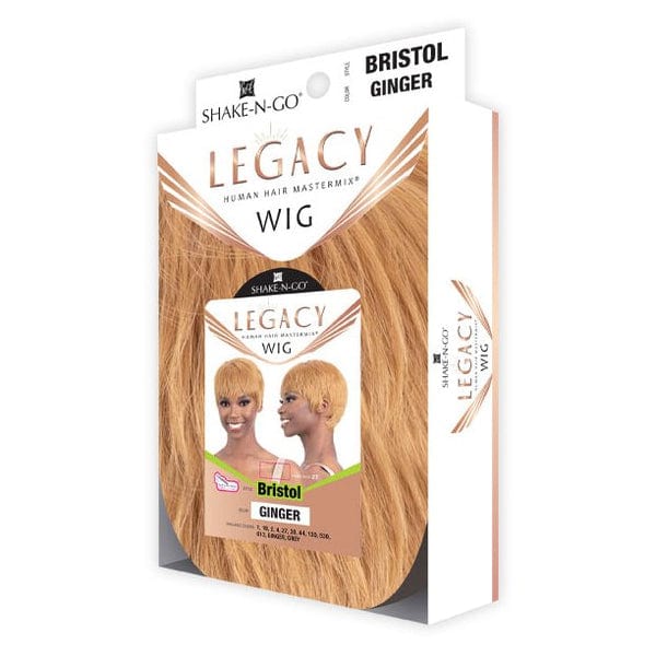 Shake N Go Legacy Human Hair Blend Lace Front Wig - BRISTOL - Airhomei