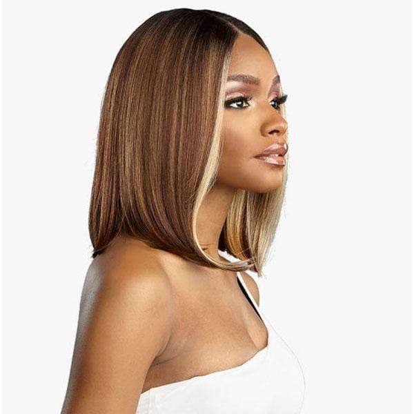 Sensationnel Butta Human Hair Blend Lace Front Wig - BOB 12