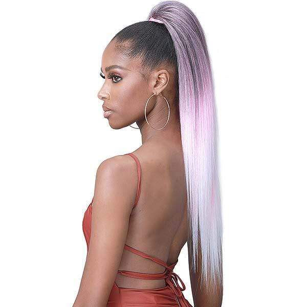Bobbi Boss Miss Origin Tress Up Human Hair Blend Ponytail - MOD010 YAKI STRAIGHT 28