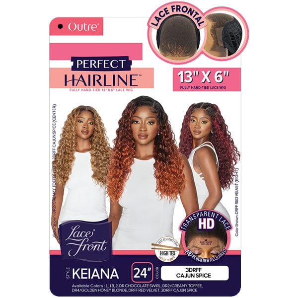 Outre Perfect Hairline Synthetic 13x6 Faux Scalp Lace Front Wig - KEIANA - Clearance - Airhomei