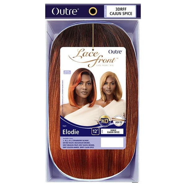 Outre Synthetic Swiss HD Lace Front Wig - ELODIE - Airhomei