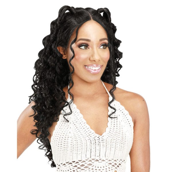 Zury Sis Synthetic Crown Part HD Lace Front Wig - LF HP BEE - Clearance - Airhomei