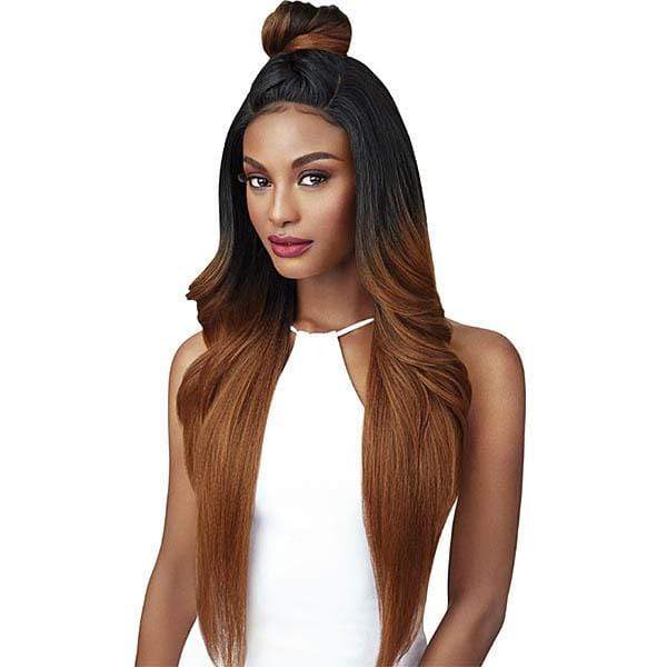 Outre Swiss U Vixen Double U Synthetic Hair Lace Front Wig - KENDALL - Clearance - Airhomei