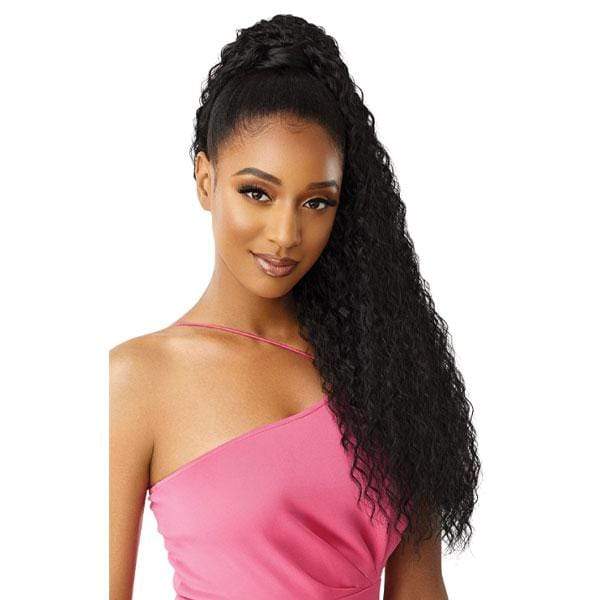 Outre Pretty Quick Synthetic Wrap Ponytail - CRIMP WAVE 30
