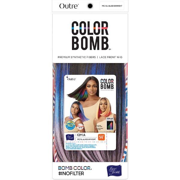 Outre Color Bomb Lace Front Wig - KIMIA - Airhomei