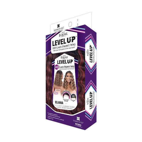 Freetress Equal Synthetic LEVEL UP HD Lace Front Wig - ELIANA - Airhomei