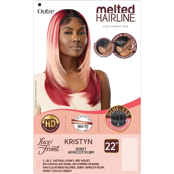 Outre Synthetic Melted Hairline HD Lace Front Wig - KRISTYN - Airhomei