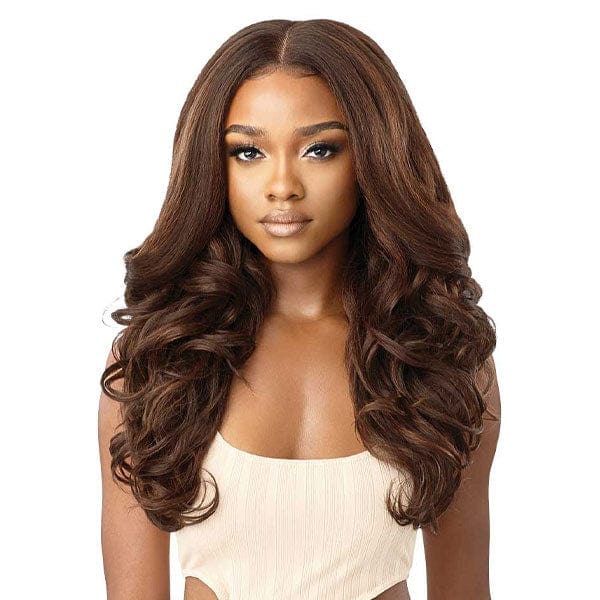 Outre Human Hair Blend 360 Lace Front Wig - KALINDA - Airhomei