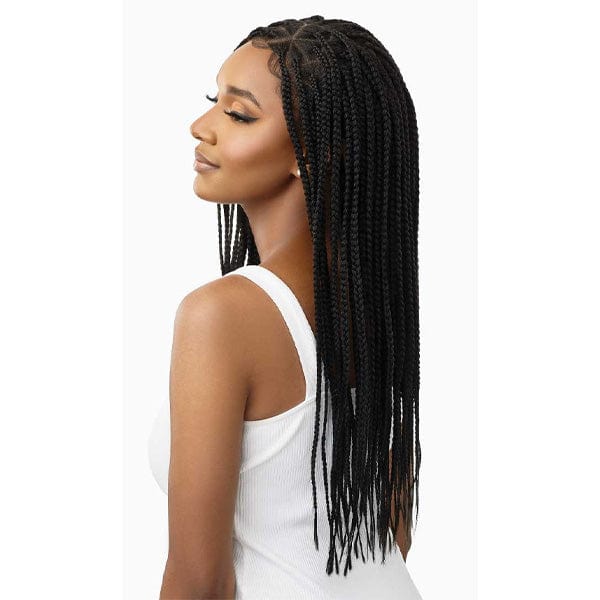 Outre 13x4 HD Pre-Braided Lace Front Wig - KNOTLESS TRIANGLE PART BRAIDS 26