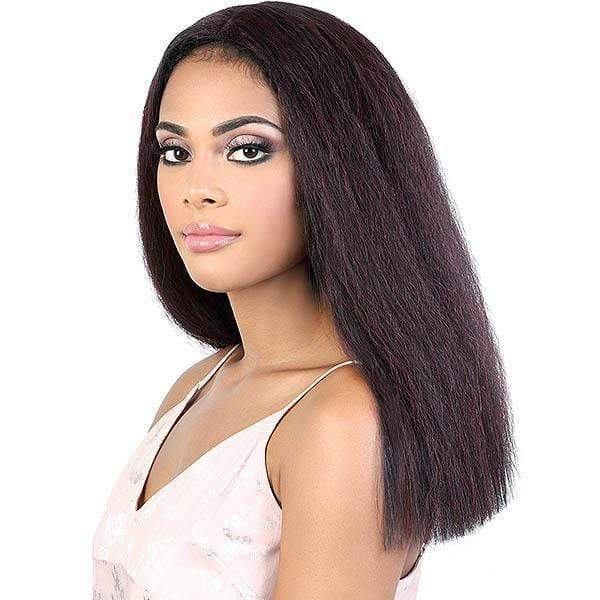 Motown Tress Let's Lace Deep Part Synthetic Swiss Lace Front Wig - LDP NOVA - Clearance - Airhomei