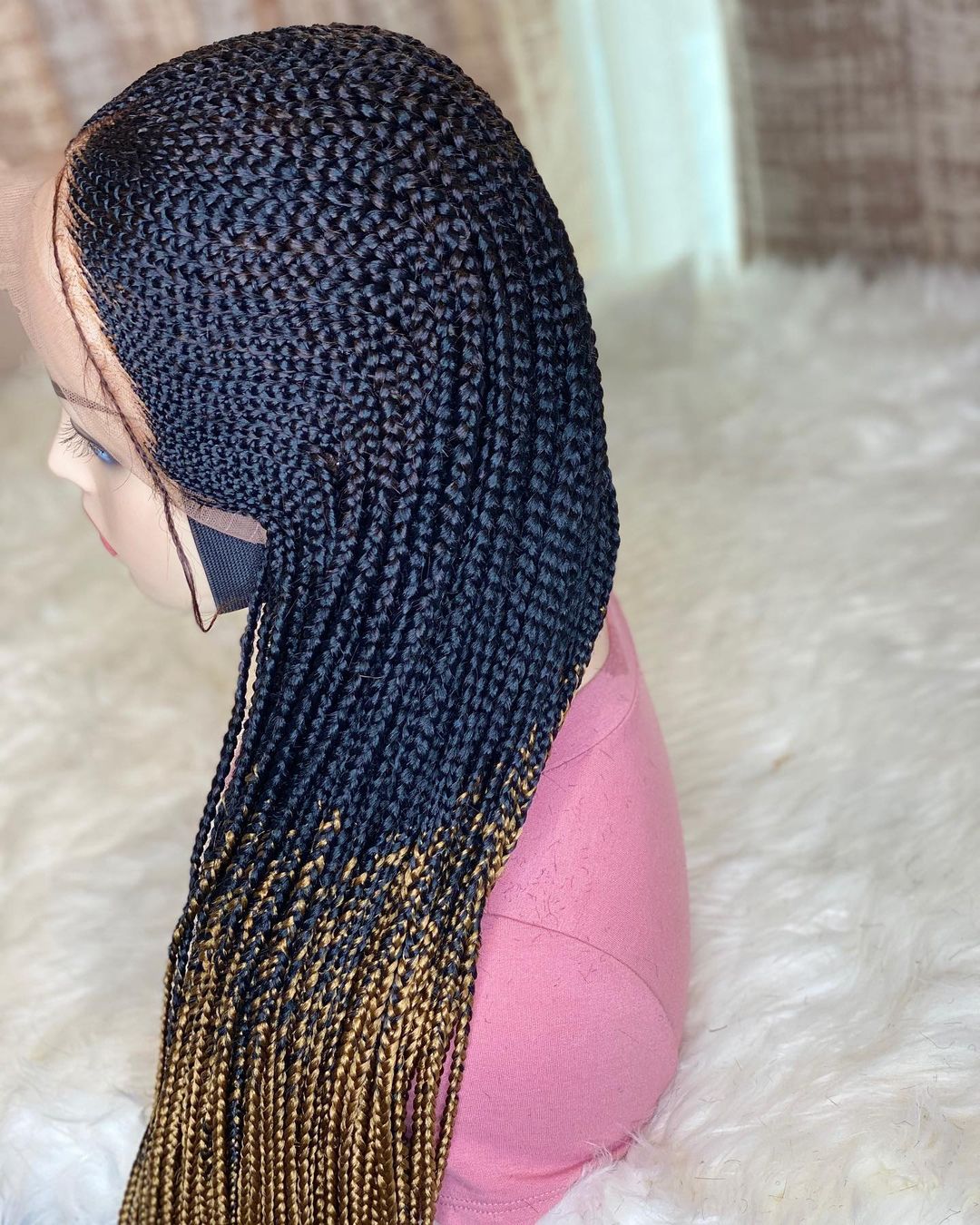 Tribal cornrow - Braided Wig - Airhomei