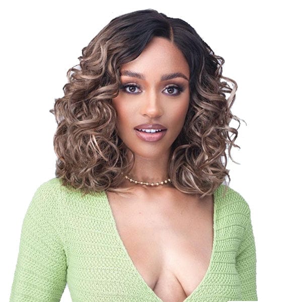 Bobbi Boss Soft Curl Series Synthetic Lace Front Wig - MLF735 MARCELINE - Airhomei