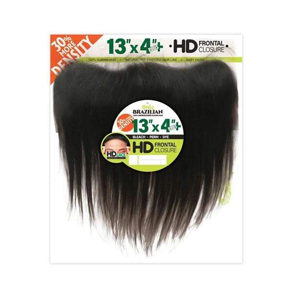 Zury Sis Only Brazilian Virgin Remy Closure - ONLY BRZ HD 13X4 CLOSURE STRAIGHT 12