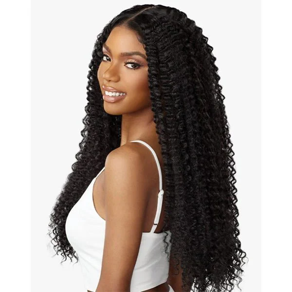 Sensationnel Butta Human Hair Blend Wet & Wavy Lace Front Wig - WATER WAVE 26