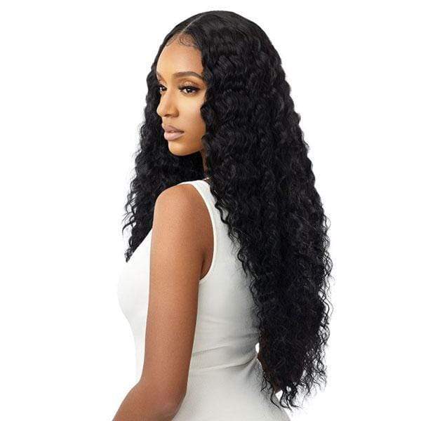 Outre Synthetic Sleeklay Part HD Lace Front Wig - DONATELLA - Airhomei